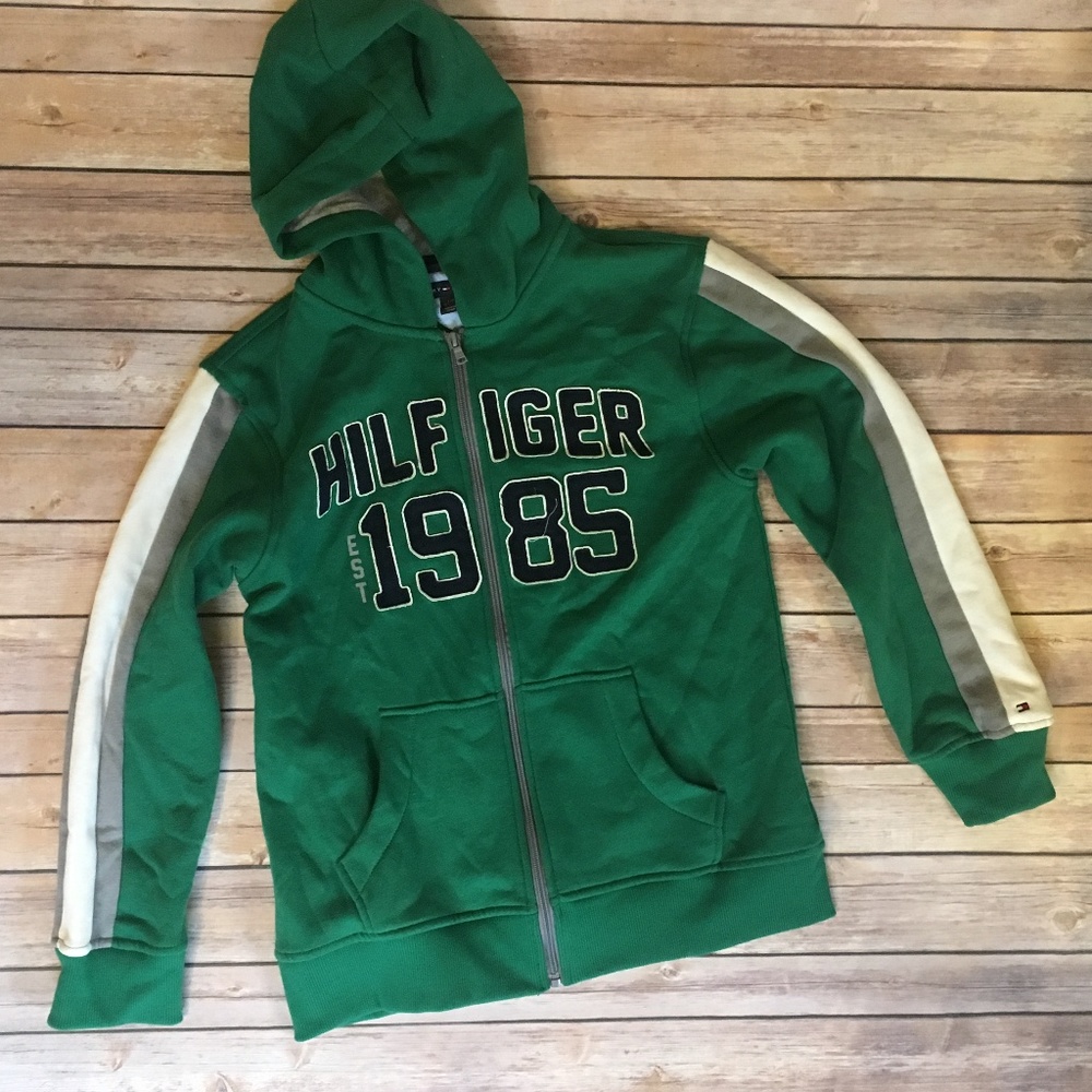 Tommy Hilfiger Jacket Green Hoodie
